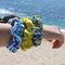 Euroopassa valmistettu scrunchie omalla painatuksella – hiusdonitsi logolla
