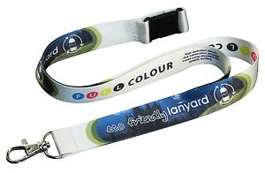 rPET kaulanauha omalla painatuksella (EU-valmistettu) – täysvärinen