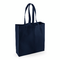 Fairtrade kangaskassi 407 g/m² – luomupuuvillainen shopper omalla painatuksella