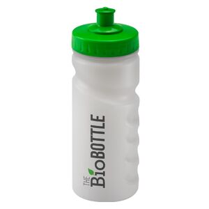 Finger Grip BIO 500 ml juomapullo omalla painatuksella